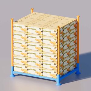 Agricultural product storage stacking rack