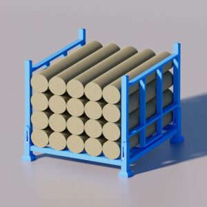 Cloth stacking rack