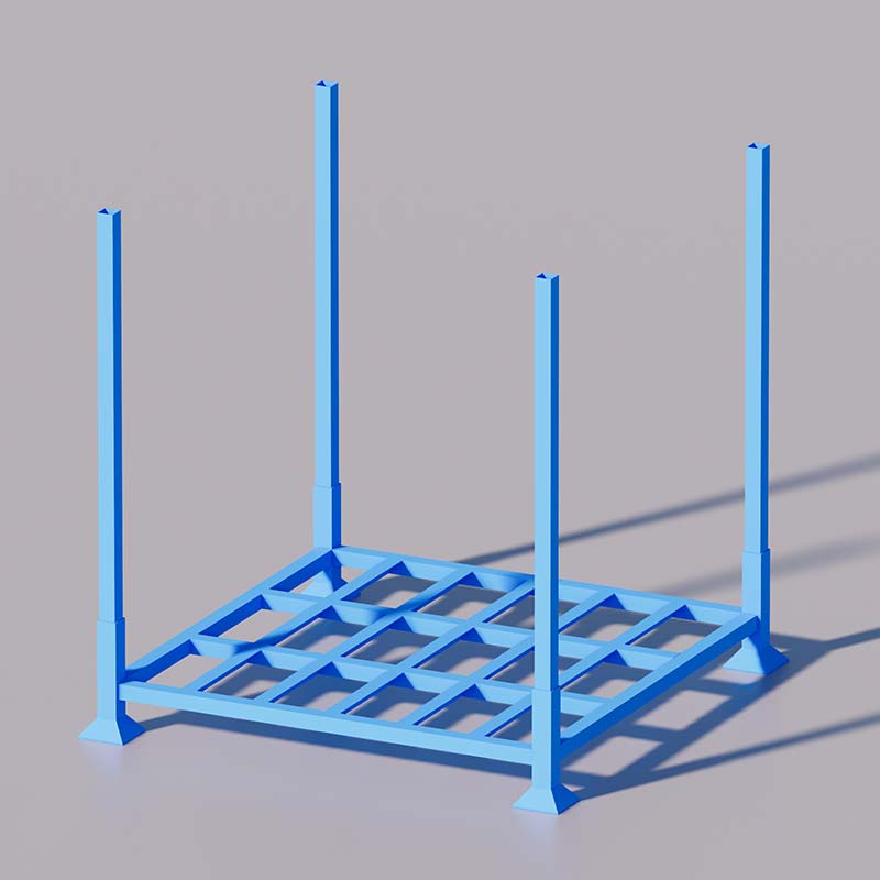 Warehouse stacking racks