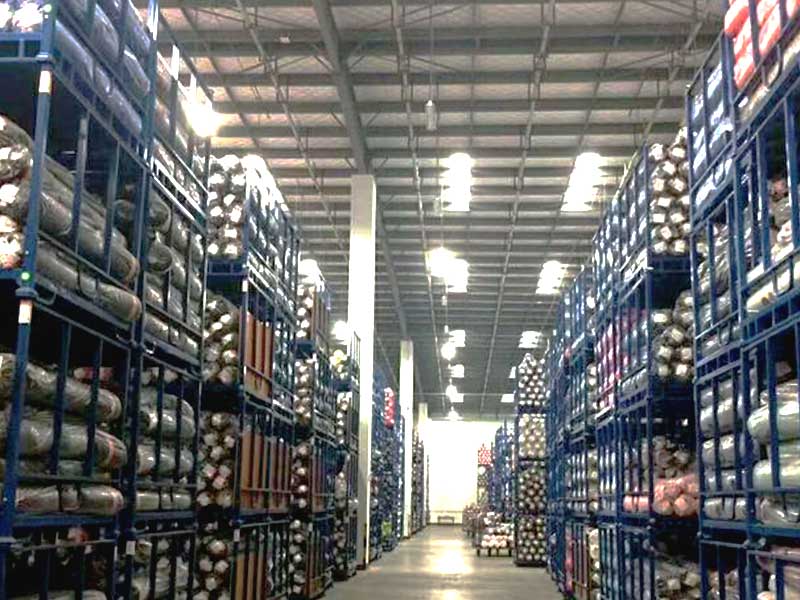 GlobalTech Logistics warehouse with Rex pallet racking system