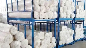 How to store fabric rolls in warehouse？