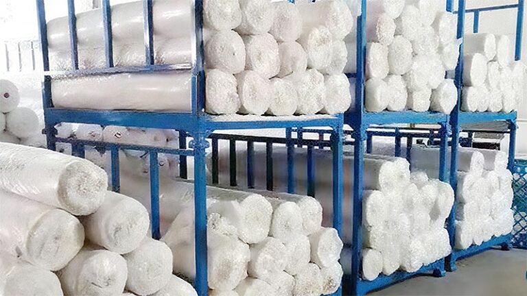 How to store fabric rolls in warehouse？