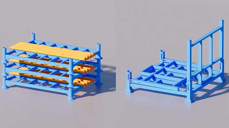 Stacking rack
