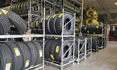Automotive parts warehouse