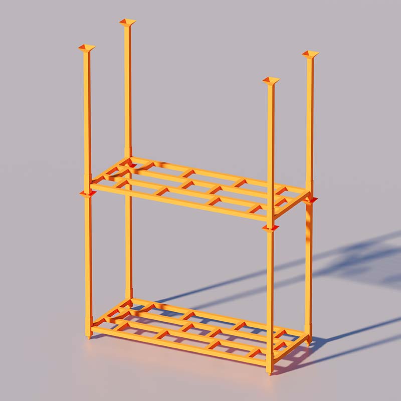 Stacking tire rack with truck & bus - Gallery Image 5