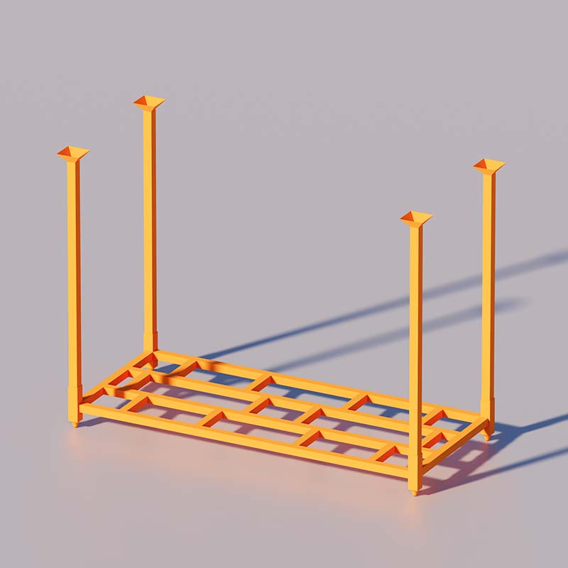 Stacking tire rack with truck & bus - Gallery Image 2