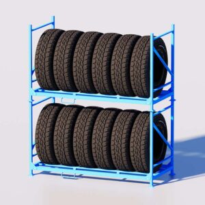 Heavy-Duty truck tyre folding rack