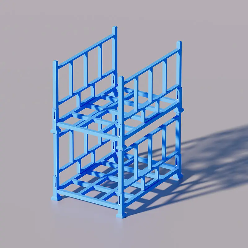 Stacking rack & Foldable rack for stacking rolls - Gallery Image 3