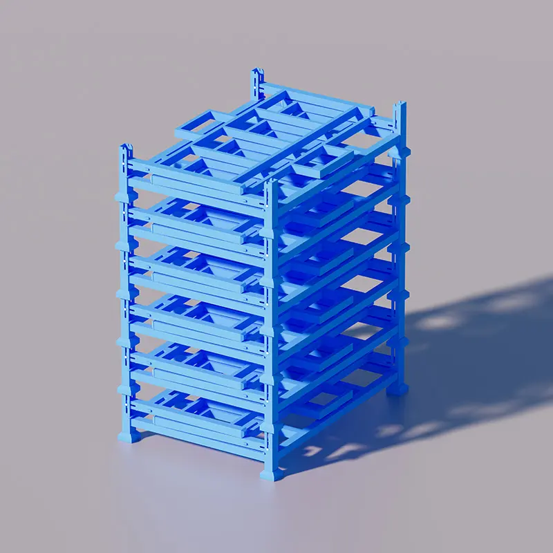 Stacking rack & Foldable rack for stacking rolls - Gallery Image 6