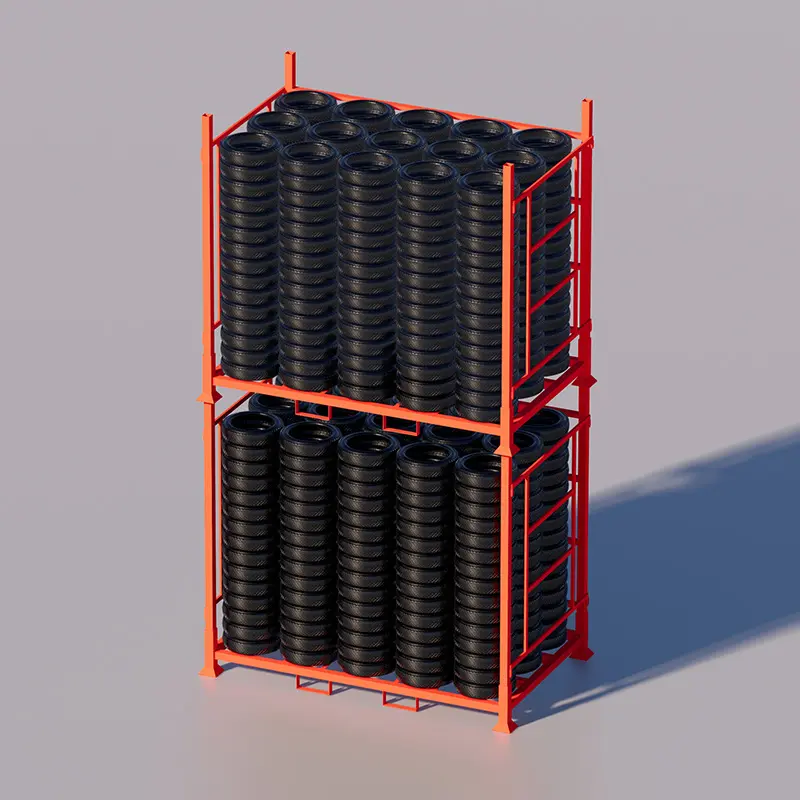 Motorcycle tire rack | Stack tire rack for motorcycles - Gallery Image 6