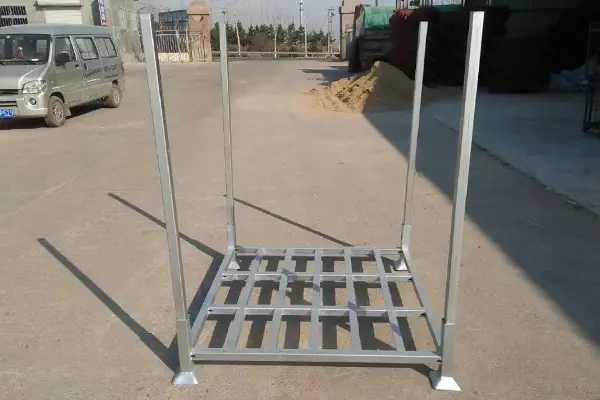 Stack racks in cold storage