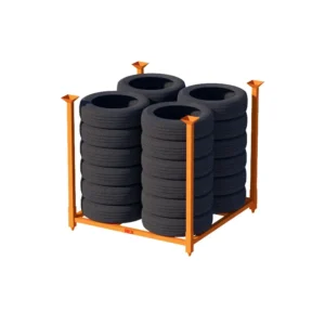 1524 x 1524 mm Stackable Tyre Rack – Passanger Car & SUV Tyre Storage Solution